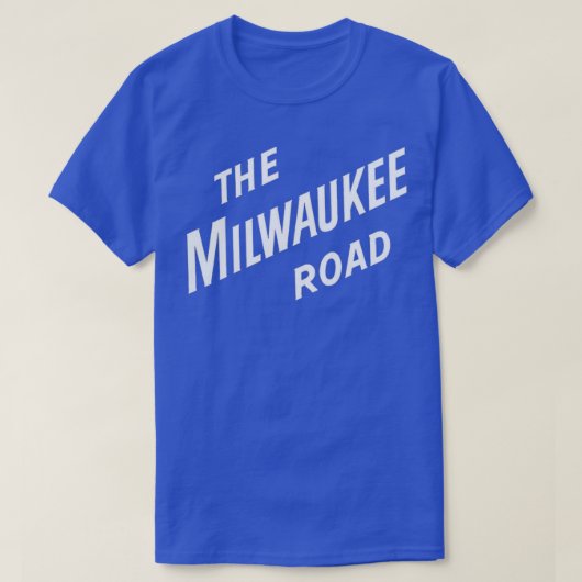 T-shirt Vintage Le Milwaukee Road 2 (Design devant)