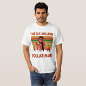 T-shirt Vintage Le six millions de dollars (Devant entier)