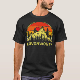 T-shirt Vintage Leavenworth Washington WA Mountains Randon