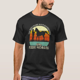 T-shirt Vintage Les meilleurs papas ont des filles qui mon