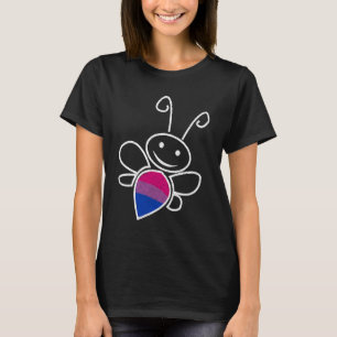 T-shirt Vintage LGBT Bi Bisexual Bee Bine Pride Merch
