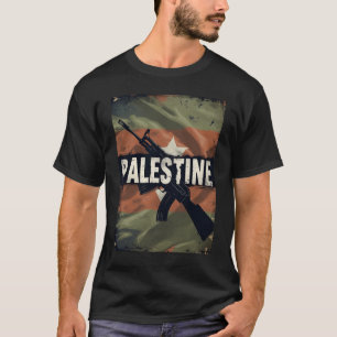 T-shirt vintage « Libérez la Palestine » - Tee-shi