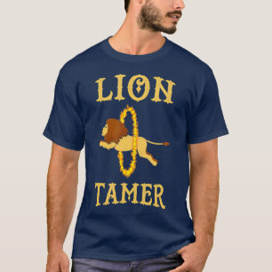 T-shirt Vintage Lion Tamer Événement Cirque Personnel Th