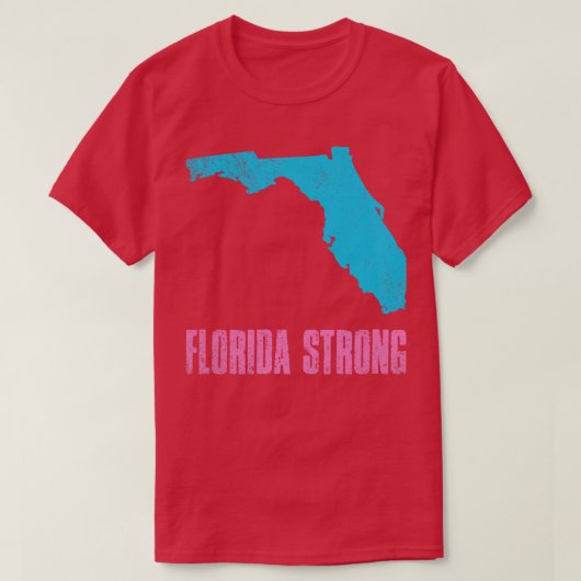 T-shirt Vintage Look Floride Strong (Design devant)