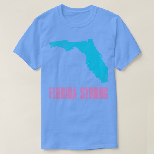 T-shirt Vintage Look Floride Strong (Design devant)