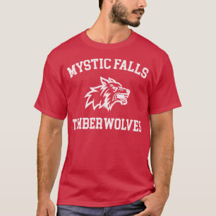 T-shirt Vintage look Mystic Falls Timberwolves Professi