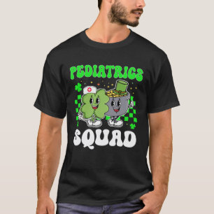 T-shirt Vintage Lucky Pédiatrie Équipe Infirmière St Patri