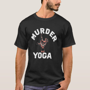 T-shirt Vintage lutte Meurtre Yoga Whistler Humour