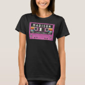 T-shirt vintage Madison Name (Devant)