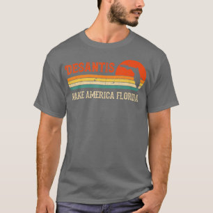 T-shirt Vintage Make America Florida De Santis 0 El