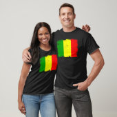 T-shirt Vintage Mali Flag Malian Independence Day (Unisexe)