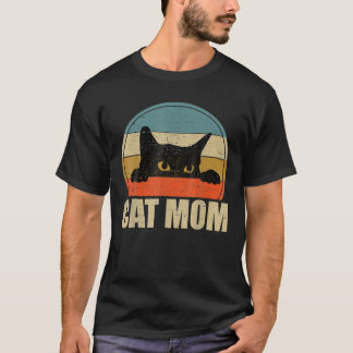 T-shirt Vintage maman chatte Ever Mère Fête Amoureux des c