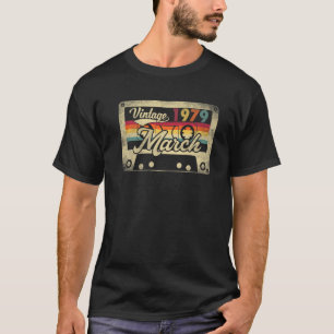 T-shirt Vintage Mars 1979 43E Cadeau Anniversaire Casse Vi