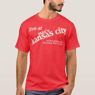 T-shirt Vintage Maxs Kansas City Déficit New York City les
