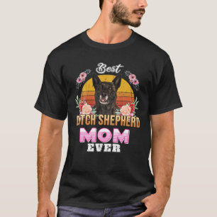 T-shirt Vintage Meilleur Berger Néerlandais Maman Jamais M
