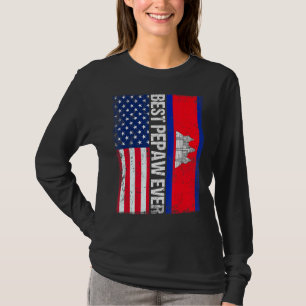T-shirt Vintage Meilleur Pepaw Jamais Rétro Amérique Cambo