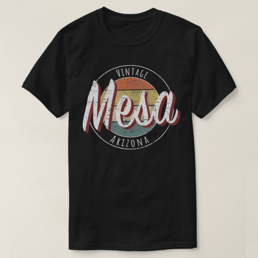 T-shirt Vintage Mesa Arizona (Design devant)