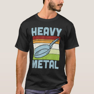 T-shirt Vintage Métal Lourd Cuisine Cuisinier Cuisine