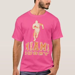 T-shirt Vintage Miami Fl Rugby Shirt