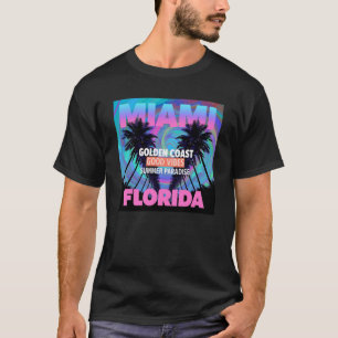 T-shirt Vintage Miami Travel