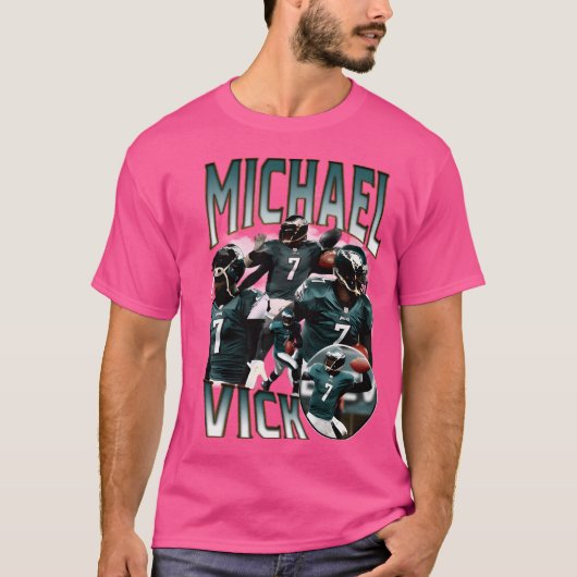 T-shirt Vintage Michael Vick (Devant)