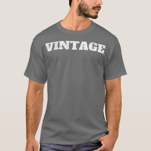 T-shirt Vintage Mignonne Grunge Rétro Funny Lettre Imprime