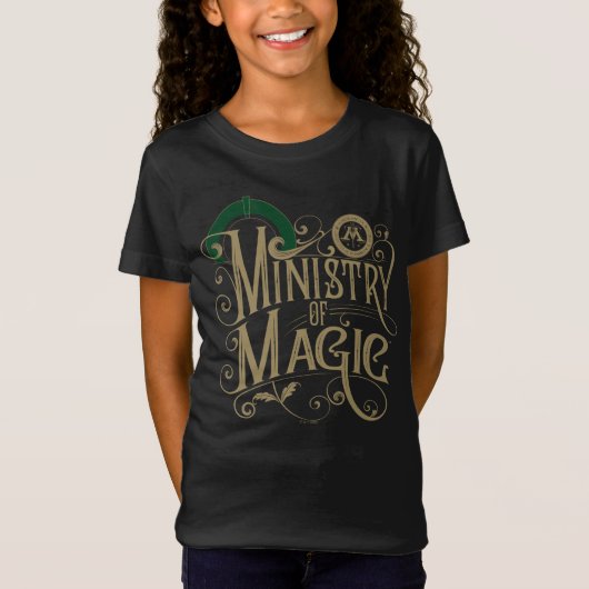 T-Shirt Vintage MINISTRY OF MAGIC™ Graphic (Devant)