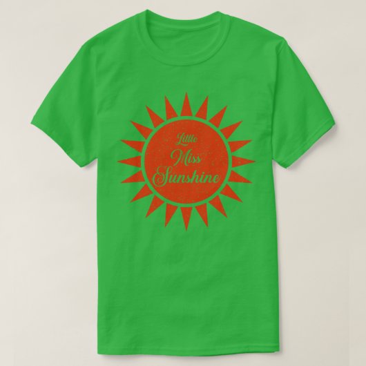 T-shirt Vintage Miss Sunshine (Design devant)