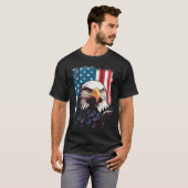 T-shirt vintage modern kretro adler (Devant entier)