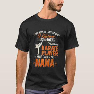 T-shirt Vintage Mon Joueur De Karaté Préféré M'Appelle Nan