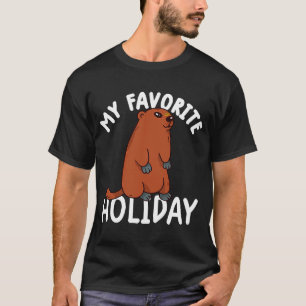 T-shirt vintage mon marmotte de fond préféré