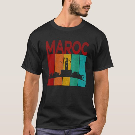 T-shirt Vintage Morocco I (Devant)
