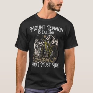 T-shirt Vintage Mountain Bike Mount Lemmon appelle I mu