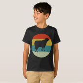 T-shirt vintage mouton (Devant entier)