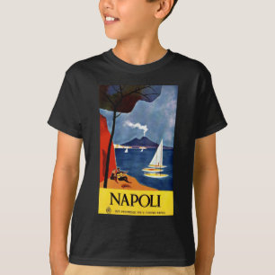 T-shirt Vintage Napoli Voyage Amour Romance