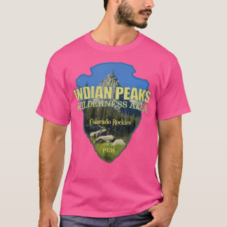 T-shirt Vintage Nature Indian Peaks Wilderness Arrowhead C