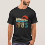 T-shirt Vintage Né En 1985 Retro 40th Birthday Cadeau 40 Y<br><div class="desc">Vintage Né En 1985 Retro 40e Anniversaire Cadeau 40 Ans</div>