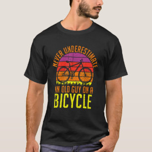 T-shirt Vintage Ne Sous-Estime Jamais Un Vieux Type Sur Un