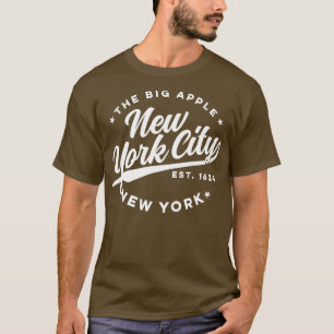 T-shirt Vintage New York City La Grosse Pomme USA