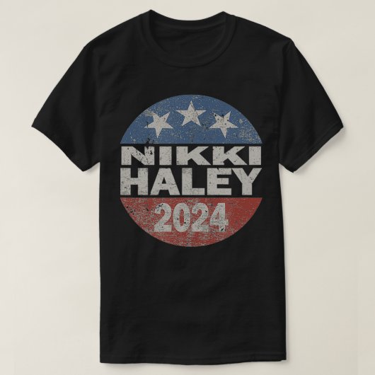 T-shirt Vintage Nikki Haley 2024 (Design devant)