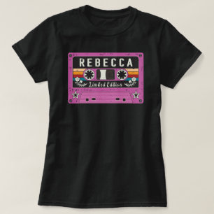 T-shirt vintage Nom Rebecca
