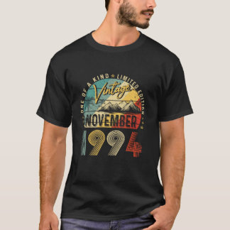 T-shirt Vintage Novembre 1994 30e Anniversaire Cadeau Pour