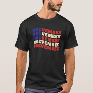 T-shirt Vintage novembre - Retro Roevember drapeau américa