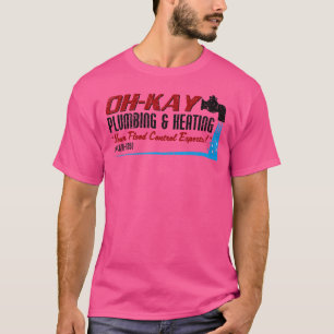 T-shirt Vintage Oh Kay Plomberie Et Chauffage Votre Inonda