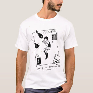 T-shirt Vintage Omori Anime Arts Vaporwave Characters