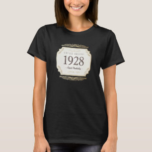 T-shirt Vintage Original vieilli Parfaitement Né en 1928 9