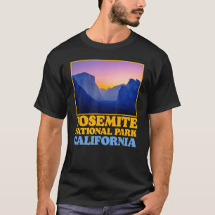 T-shirt Vintage Parc national de la vallée de Yosemite Pho