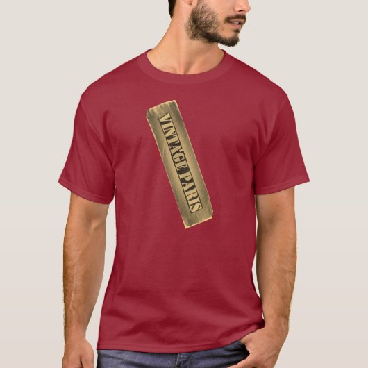 T-shirt vintage Paris #1 (Devant)