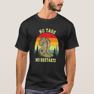T-shirt Vintage Pas d'étiquettes Pas de redémarrages Ligne