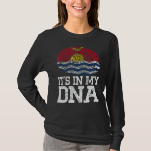 T-shirt Vintage patriotique C'est dans mon Dna Kiribati Dr